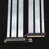 GIGA-MEGA PCIe X16 GEN5 Riser Cable with GPU Vertical Mount Bracket PCIe 5.0 for Future RTX5090 (White Bracket) view 3