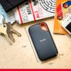 SanDisk 8TB Extreme Portable SSD - Up to 1050MB/s, USB-C, USB 3.2 Gen 2, IP65 Water and Dust Resistance, Updated Firmware - External Solid State Drive - SDSSDE61-8T00-G25 view 3