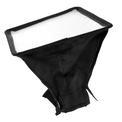 HOMSFOU Portable Camera Flash Diffuser Softbox for Soft Lighting Softbox Lighting for Video Recording