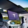 Tlyard Tesla Model Y Accessories 17.3 Inches, Car Roof-Mounted TV with Wi-Fi, Car TV Headrest Monitor for Back Seat, 4K Android Tablet Portable Rear Entertainment System view 1