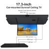 Tlyard Tesla Model Y Accessories 17.3 Inches, Car Roof-Mounted TV with Wi-Fi, Car TV Headrest Monitor for Back Seat, 4K Android Tablet Portable Rear Entertainment System view 3