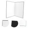 HOMSFOU Foldable Photography Reflector Cardboard Durable Light Reflector for Still Life Jewelry Cosmetics Portable Design for Surfaces for Enhanced Lighting view 2