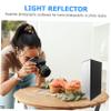 HOMSFOU Foldable Photography Reflector Cardboard Durable Light Reflector for Still Life Jewelry Cosmetics Portable Design for Surfaces for Enhanced Lighting view 4