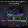 iVANKY 14-in-1 RGB Docking Station for ROG Xbox Ally X(2025)/Steam Deck OLED/Lenovo Legion GoS, 4K@120Hz Foldable Dock with HDMI Gigabit Ethernet 10Gbps USB3.2, SD/TF Slots, 1Gbps Ethernet,100W Charge view 4