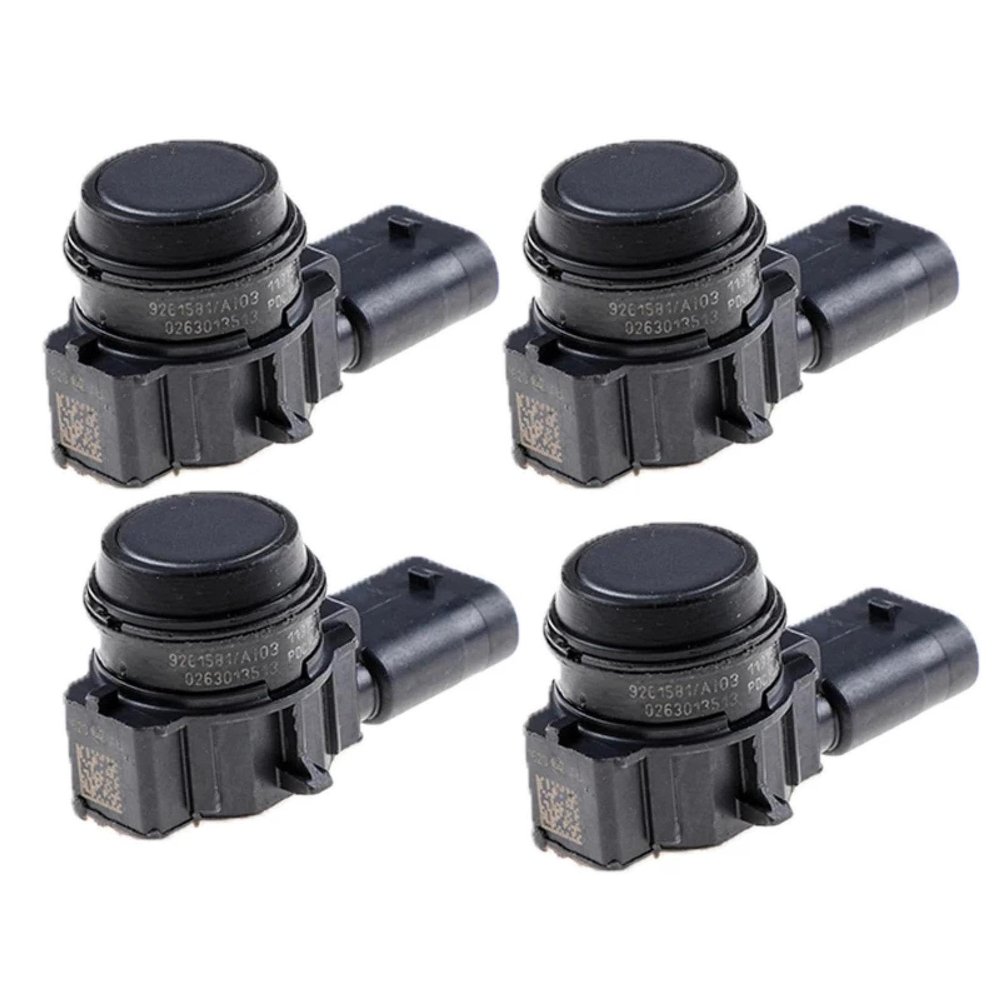 Conpert Parking Sensor for BMW F20 F30 F31 F32 F34 F35, Pdc Parking Sensor 66209261594/66209261580/9261587/66209261582/9261582(4 pcs)