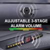 Promata PS02 Car Rear Parking Sensor Kit with Buzzer,4 58KHz OE Standard Sensors,Auto Tow-Bar Recognition and Self Test Function,Detection Range(0~59 inch) view 4