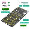 2 in 1 for M.2(NGFF) NVMe/SATA-Bus SSD to SFF-8611/8612 & SATA Riser Type C Power Adapter Card for M2 2230 2242 2260 2280 SSD view 3
