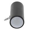 3.5 mm Mini Speaker Portable, Clear Sound Quality, Compact Body, Compatible with Smartphones, Tablets, Laptops, PCs, MP3, and MP4, Easy to Carry, Easy to Use (Black) view 2