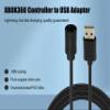 SOTHENG USB Breakaway Cable for G920 G923 G27 G29 & 458 Spider Racing Wheel, 10-Inch/26cm Cord, Compatible with Xbox 360 Controller Guitar Hero view 2