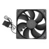 120mm Double Ball Bearing 3000RPM High Speed Quiet 2pin PC Cooling Fan for Projects Requiring Cooling or Ventilation, Advanced Defend with 45cm Cable Length view 1