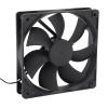 120mm Double Ball Bearing 3000RPM High Speed Quiet 2pin PC Cooling Fan for Projects Requiring Cooling or Ventilation, Advanced Defend with 45cm Cable Length view 3