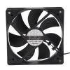 120mm Double Ball Bearing 3000RPM High Speed Quiet 2pin PC Cooling Fan for Projects Requiring Cooling or Ventilation, Advanced Defend with 45cm Cable Length view 4