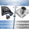 Adjustable Starlink Gen 3 Roof Mount, Ybervont Starlink Magnet Mounting Kit Gen 3, Magnetic Mount for Starlink Internet Kit Satellite with Adjustable Pan-Tilt view 3