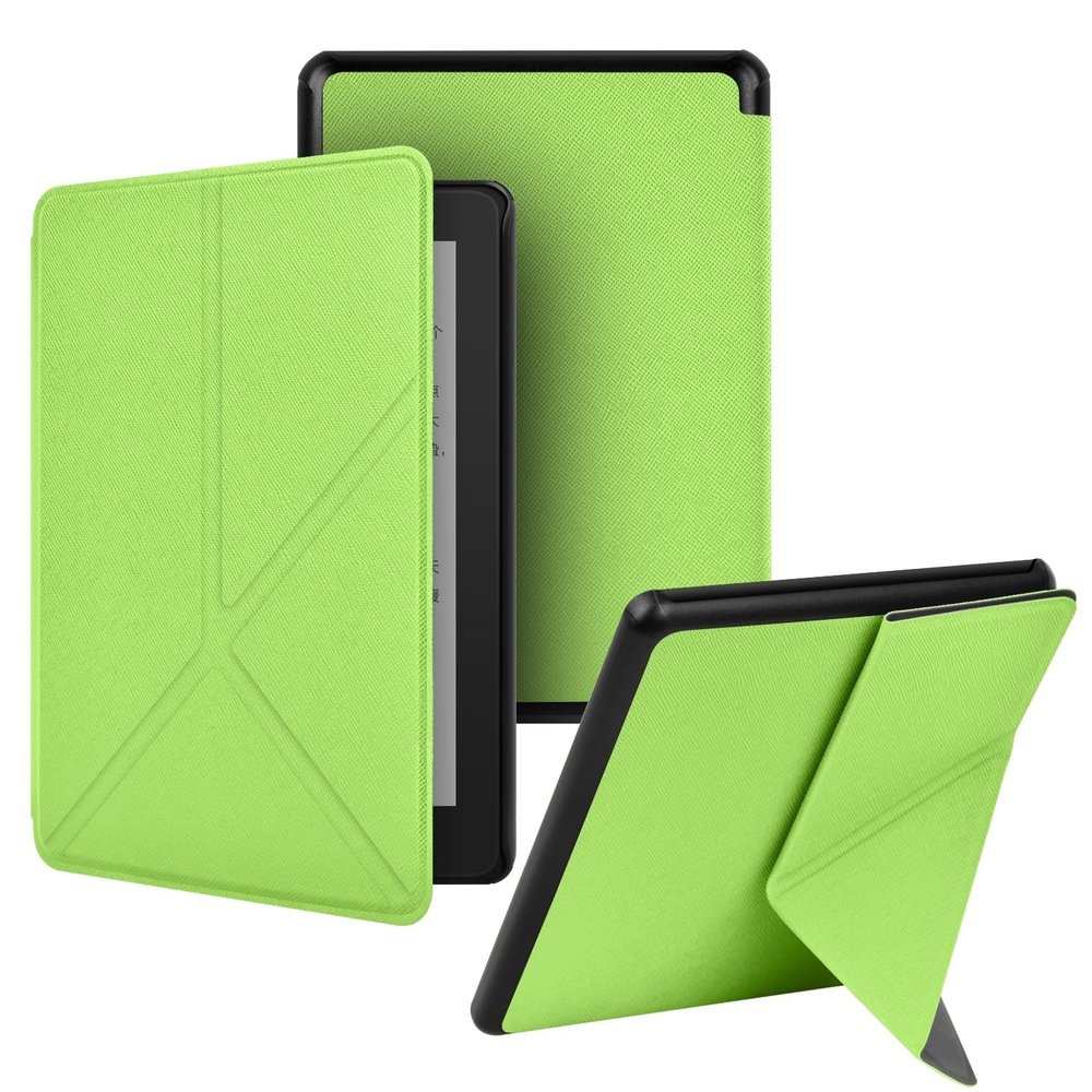 enoxboo Case for Kindle 11th Generation 2024/2022 Released, Ultra-Thin and Light Origami Standing Shell Cover with Auto Sleep/Wake, 6 inch Cover for 11th Generation
