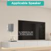 LICAEVEY Speaker Wall Mount Bracket, Rotatable Stable Thicken Metal Space Saving Speaker Accessory for (Black and White) (White) view 3