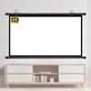 Portable Projector Screen, 30" 40" 50" 60" 72" Wall Mounted Projection Screen, HD 4K Manual Movie Screen for Home Theater Indoor Outdoor, Anti-Crease(50 Inch 4:3) view 1