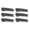 6PCS Belt Clip Set for IC V10MR IC F1000D, Radio Belt Clip Two Way Radio Clip Replacement Convenient Hold Compatible with IC IC 2000 view 1