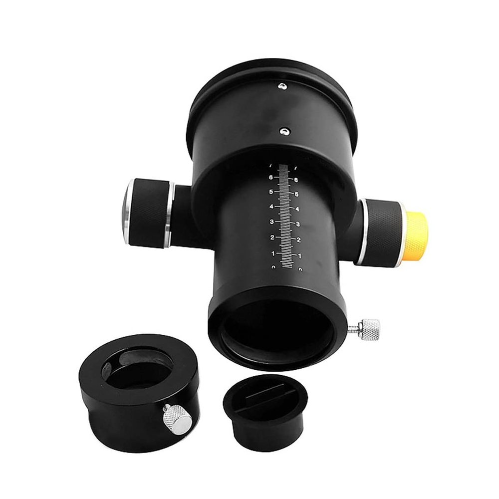 2inch 1:10 Dual-Speed Refractor Focuser Fit for DIY No-Rack Fixed Base Refractive Astronomical Telescope Manual Focus w/1.25inch Adapter