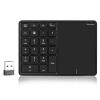 LICAEVEY Cordless Numeric Keypad, 22 Keys BT Number Pad with Touchpad, USB C Rechargeable Numeric Keypad, Support for Win, for Android, for OS X (Black) view 1