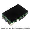 Aluminium Alloy Armor Case with Cooling Fan and Silicone Heatsinks Set for Raspberry Pi 5 Motherboards view 2