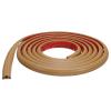 HARFINGTON 10ft Cord Cover Floor W0.3 x H0.3 Inner Channel PVC Hide Extension Cable Floor Wire Hider Wire Covers Protector for Prevent Cable Trips Cables Management, Yellow view 1