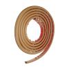 HARFINGTON 10ft Cord Cover Floor W0.3 x H0.3 Inner Channel PVC Hide Extension Cable Floor Wire Hider Wire Covers Protector for Prevent Cable Trips Cables Management, Yellow view 3