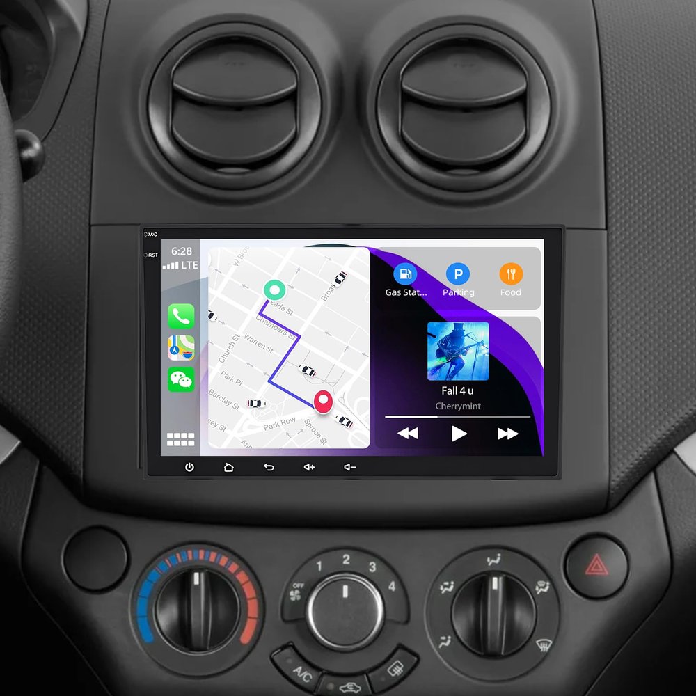 8'' Upgrade Radio for Chevrolet Aveo 2009 2010 2011 with Wireless Carplay Android Auto, Touch Screen for Chevy Aveo Bluetooth GPS WiFi AHD Backup Camera SWC Mirror Link
