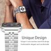 Compatible with Polar Vantage M3 bands, Lamshaw 22mm, 20mm Solid Stainless Steel Metal Band with Butterfly Folding Clasp Link Bracelet Compatible with Polar Unite, Ignite, Ignite 2, Ignite 3, Pacer, Vantage V3, Grit X, Grit X Pro, Grit X2 Pro, Vantag view 4