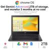 acer 311 Chromebook Laptop, 11.6'' HD IPS Display, 4GB LPDDR4 RAM, 64GB EMMC, Intel Celeron N4500, Intel UHD Graphics, 10 Hours Battery Life, USB3.1Wi-Fi5, Chrome OS, Black, Warwolf Mouse view 3