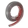 HARFINGTON 8ft Cord Cover Floor W0.55 x H0.28 Inner Channel PVC Hide Extension Cable Floor Wire Hider Wire Covers Protector for Prevent Cable Trips Cables Management, Wood Grey view 3