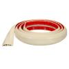 HARFINGTON 6ft Cord Cover Floor W0.55 x H0.28 Inner Channel PVC Hide Extension Cable Floor Wire Hider Wire Covers Protector for Prevent Cable Trips Cables Management, Wood Beige view 1