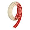 HARFINGTON 6ft Cord Cover Floor W0.55 x H0.28 Inner Channel PVC Hide Extension Cable Floor Wire Hider Wire Covers Protector for Prevent Cable Trips Cables Management, Wood Beige view 3