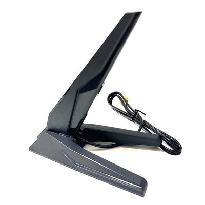 WiFi 7 Antenna 2T2R Dual Band Wi Fi 6E Moving Antenna Magnetic Base RP-SMA Connector for PC Desktop Computer Motherboard Bluetooth Card Wireless WiFi Router Wi-Fi7 with 2.79ft Extension Cable