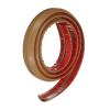 HARFINGTON 6ft Cord Cover Floor W0.55 x H0.28 Inner Channel PVC Hide Extension Cable Floor Wire Hider Wire Covers Protector for Prevent Cable Trips Cables Management, Yellow view 3