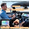 XHU Wireless CarPlay Adapter for Apple CarPlay Wireless Adapter 2025 Upgraded Convert Factory Wired CarPlay to Wireless CarPlay Box, Plug and Play Suit for iOS 10+ and Cars from 2016 view 2