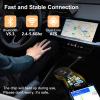 XHU Wireless CarPlay Adapter for Apple CarPlay Wireless Adapter 2025 Upgraded Convert Factory Wired CarPlay to Wireless CarPlay Box, Plug and Play Suit for iOS 10+ and Cars from 2016 view 3