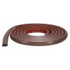 HARFINGTON 10ft Cord Cover Floor W0.3 x H0.3 Inner Channel PVC Hide Extension Cable Floor Wire Hider Wire Covers Protector for Prevent Cable Trips Cables Management, Coffee view 1