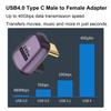 passapn Type C 180 Adapter U Shape USB Male to Female Connector Laptop Tablet Plug view 4