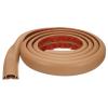 HARFINGTON 6ft Cord Cover Floor W0.71 x H0.39 Inner Channel PVC Hide Extension Cable Floor Wire Hider Wire Covers Protector for Prevent Cable Trips Cables Management, Brown view 1