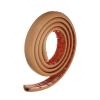 HARFINGTON 6ft Cord Cover Floor W0.71 x H0.39 Inner Channel PVC Hide Extension Cable Floor Wire Hider Wire Covers Protector for Prevent Cable Trips Cables Management, Brown view 3