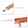 HARFINGTON 6ft Cord Cover Floor W0.71 x H0.39 Inner Channel PVC Hide Extension Cable Floor Wire Hider Wire Covers Protector for Prevent Cable Trips Cables Management, Brown view 4