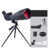 20-60x80mm Spotting Scope Zoom Monocular Powerful Telescope Bak4 Prism Waterproof for Camping Bird Watching Target Shooting view 2