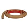 HARFINGTON 4ft Cord Cover Floor W0.3 x H0.3 Inner Channel PVC Hide Extension Cable Floor Wire Hider Wire Covers Protector for Prevent Cable Trips Cables Management, Yellow view 1