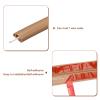 HARFINGTON 4ft Cord Cover Floor W0.3 x H0.3 Inner Channel PVC Hide Extension Cable Floor Wire Hider Wire Covers Protector for Prevent Cable Trips Cables Management, Black view 4