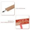 HARFINGTON 4ft Cord Cover Floor W0.55 x H0.28 Inner Channel PVC Hide Extension Cable Floor Wire Hider Wire Covers Protector for Prevent Cable Trips Cables Management, Wood Brown view 4