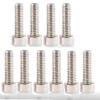 10PCS Stainless Steel Screws Astronomical Telescope Accessories Plate Screws M6(35mm) view 2