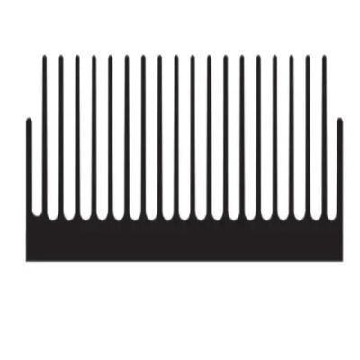 125601,Heat Sinks Extrusion Cut to Length, 12", 7.574" Wide, Flatback Heat Sink 21910