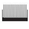 125601,Heat Sinks Extrusion Cut to Length, 12", 7.574" Wide, Flatback Heat Sink 21910 view 1