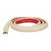 HARFINGTON 4ft Cord Cover Floor W0.3 x H0.3 Inner Channel PVC Hide Extension Cable Floor Wire Hider Wire Covers Protector for Prevent Cable Trips Cables Management, Wood Beige view 1