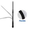 Bingfu 136-174MHz 400-470MHz UHF VHF Ham Radio Antenna - Handheld Radio Soft Whip Telescopic Antenna Compatible with Baofeng UV-5R BF-F8HP 888S Retevis RT-5R RT5 RT-5RV RT29 Aliunce HD1 Arcshell AR-5 view 3